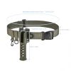 1pc Fishing Waist Belt With Adjustable Wading Belt Buckle; Rod Holder For Men Fishmen Outdoor