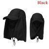 1pc Unisex Sun Shadow; Outdoor Mountaineering Sun Visor; Fisherman Hat; Fishing Cap; Fast Drying Cap